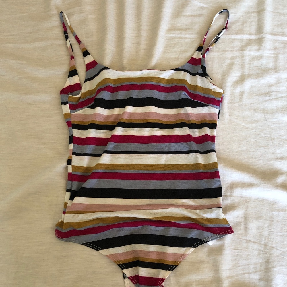 Scoop back bodysuit